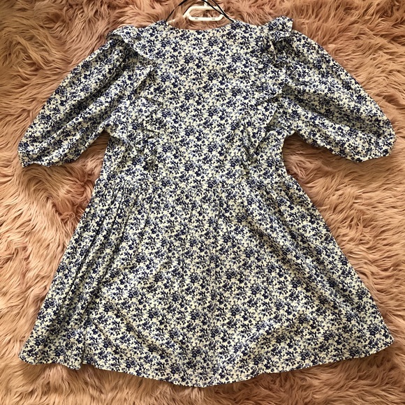 Blue floral dress from HM - Picture 4 of 5